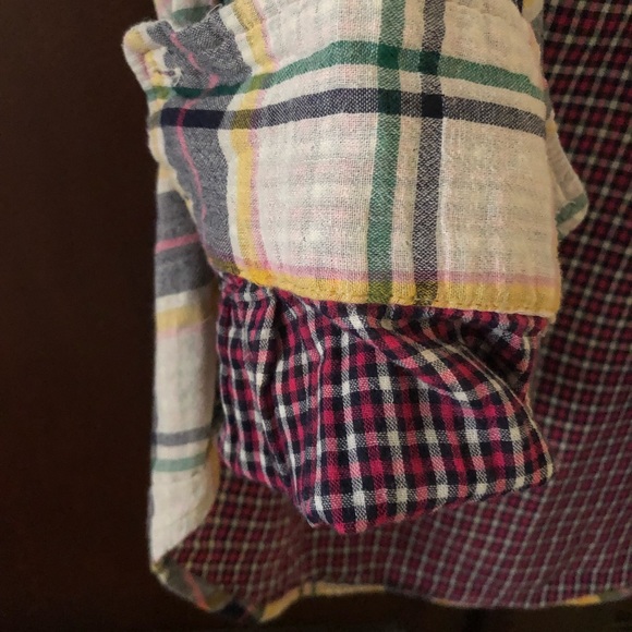 MERONA Women’s L/S Plaid Shirt, Petite Small - Picture 9 of 9